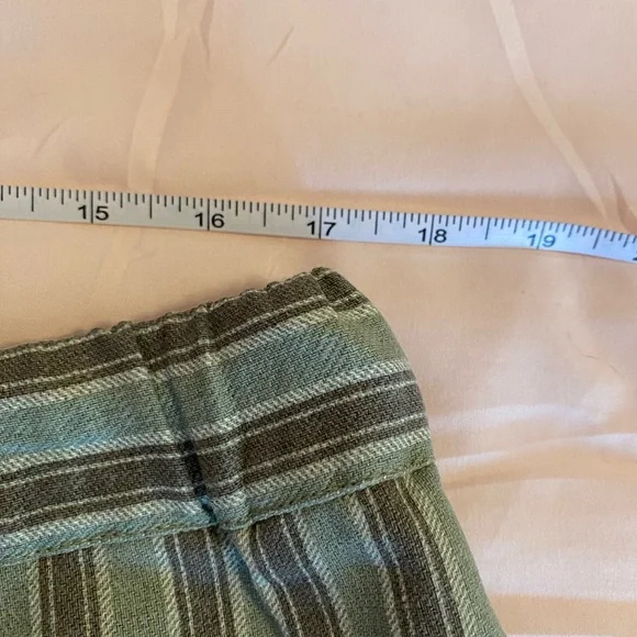 Free People Ellie Striped Pull On Barrel Pants - Picture 6 of 10